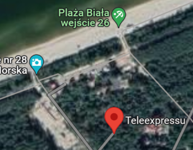 Ulica Teleexpressu, Krynica Morska