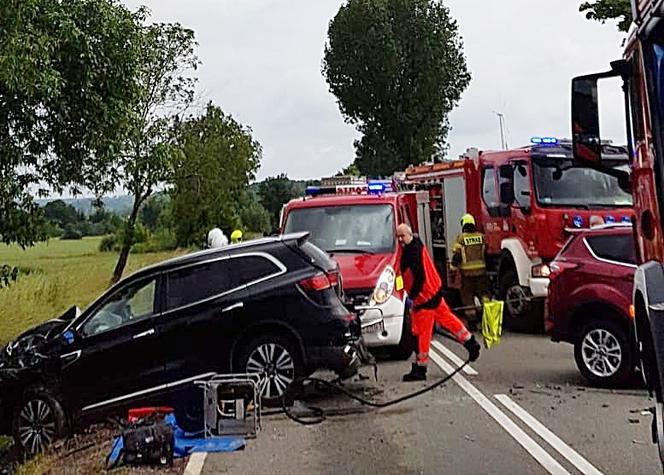 Tragiczny wypadek w Wierzchosławicach na DK 5