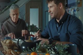 M jak miłość odc. 1853. Marcin (Mikołaj Roznerski), stryj Erwin (Andrzej Dopierała)