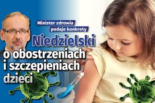 Minister Niedzielski o szczepieniach dzieci i kolejnych obostrzeniach. Podaje konkrety! Fatalna perspektywa