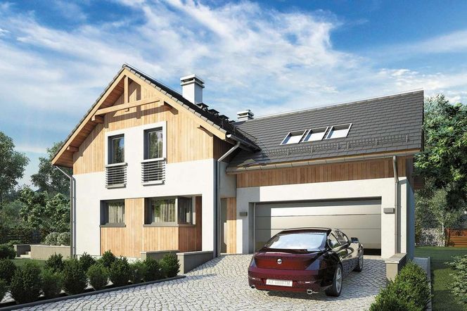 Tradycyjna architektura z nowoczesnymi dodatkami
