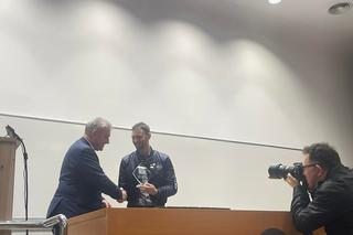 Polski astronauta w Łodzi! Sławosz Uznański spotkał się ze studentami Politechniki Łódzkiej