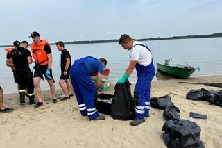 Przedłużono zakaz korzystania z jeziora Dzierżno Duże. Odłowiono już ponad 111 ton śniętych ryb