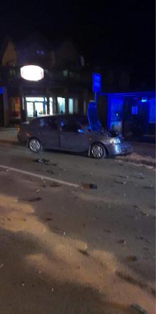 Wypadek na ulicy Kościelnej 