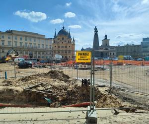 Jeden z większych łódzkich remontów. Jak obecnie wygląda Plac Wolności?