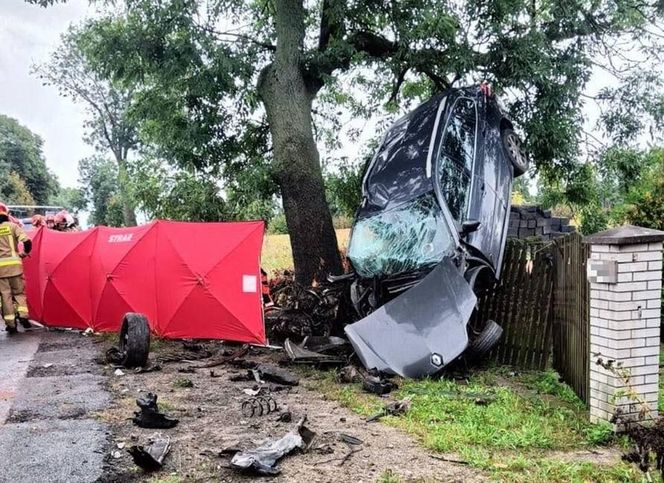 Tragiczny wypadek w Ślęzanach w gminie Lelów