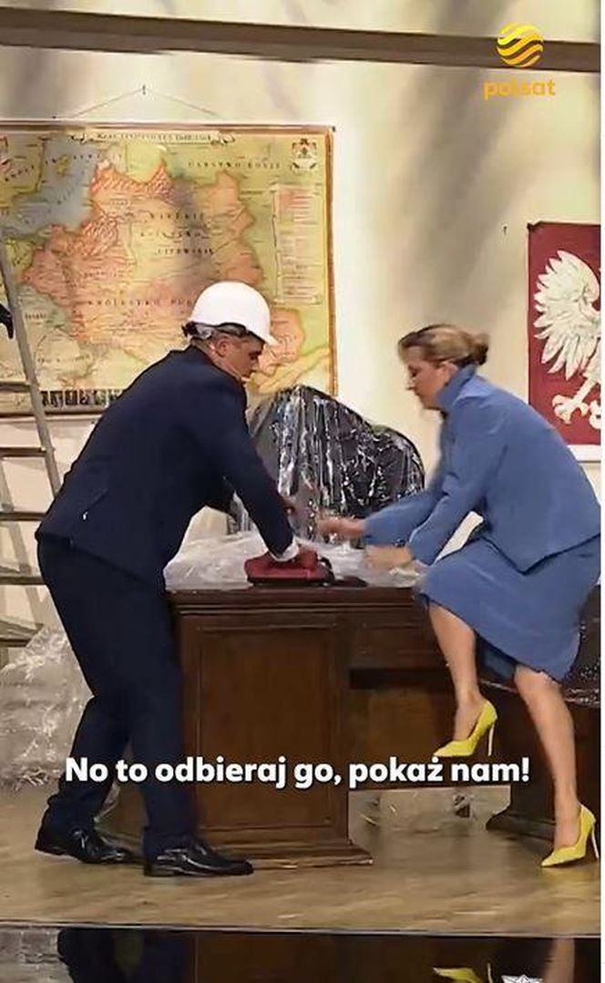 Tak w Polsacie pokazali prezydenta i pierwszą damę