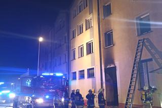 Pożar bloku przy ul. Przemysłowej w Tarnowie 31.05.2023r.