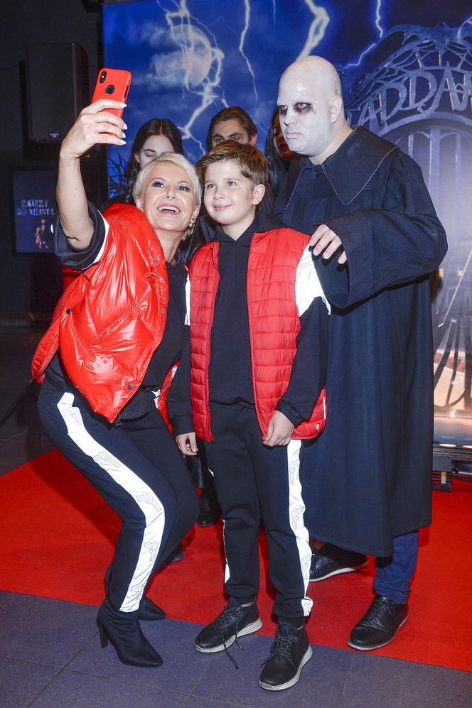 Joanna Racewicz i syn