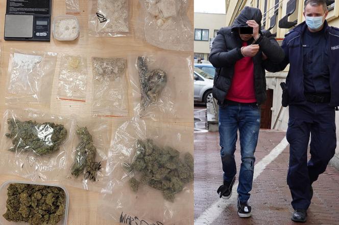 Cisnął torbę pełną narkotyków wprost pod nogi policjanta. Niecodzienne zatrzymanie w Śródmieściu