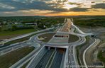 Tunel w Zielonkach na północnej obwodnicy Krakowa