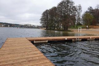 Tak wygląda nowe molo w Olsztynie. Mieszkańcy mogą już z niego korzystać [ZDJĘCIA]