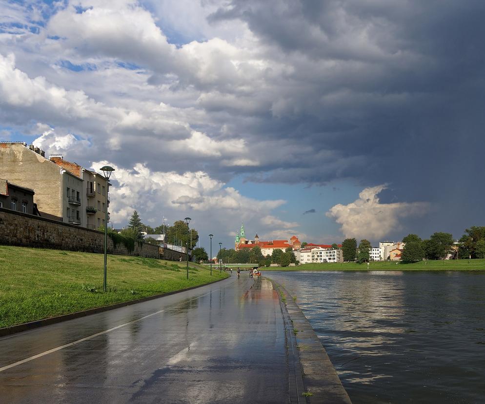 Deszczówka w Krakowie