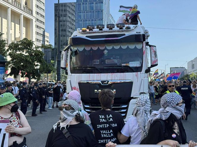 Parada Równości w Warszawie zablokowana. Szokujące sceny.