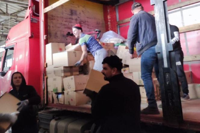 Trzeci transport z darami z Torunia już w ukraińskim Łucku