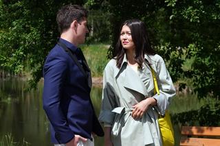 Barwy szczęścia, odc. 2707: Justin (Jasper Sołtysiewicz), Lilly (Mayu Gralińska Sakai)