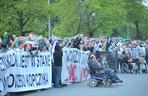 Protest KIBICÓW LEGII - ZDJĘCIA