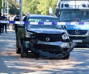 Wypadek na ul. Woronicza w Warszawie. Kierowca potrącił 10 osób 