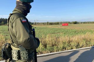 Pierwszego zestrzelonego drona znaleziono w Czosnówce