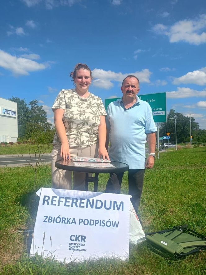 Trwa zbiórka podpisów do referendum w Cieszynie