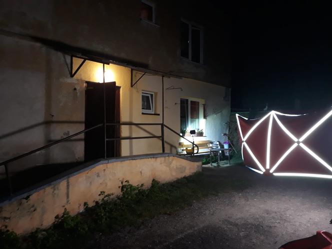 Pożar w Czerwonej Wsi. Nie żyje 55-letni mężczyzna