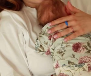 Olga Kalicka ruszyła z promocją… własnego dziecka! Córeczka ma zaledwie miesiąc, a już występuje w reklamie