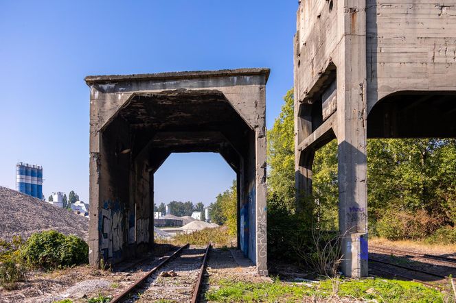 Wieża do nawęglania parowozów - Warszawa-Odolany