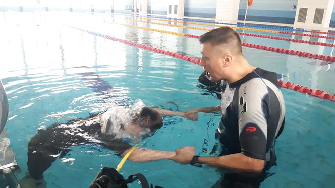  Niepełnosprawni nurkują pod wodą. Efekt zdumiewa