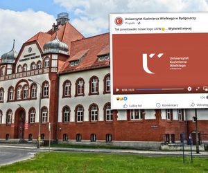 Afera z nowym logiem UKW w Bydgoszczy. Burza w sieci. 25 tys. zł za coś takiego?! To chyba jakiś żart 