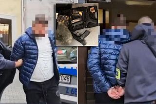 Policja zatrzymała recydywistę z narkotykami, kradzioną bronią i milionem złotych!