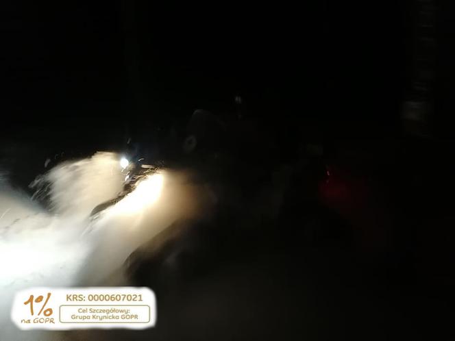 Turyści poszli w góry bez rakiet i latarek! Ratowali ich goprowcy