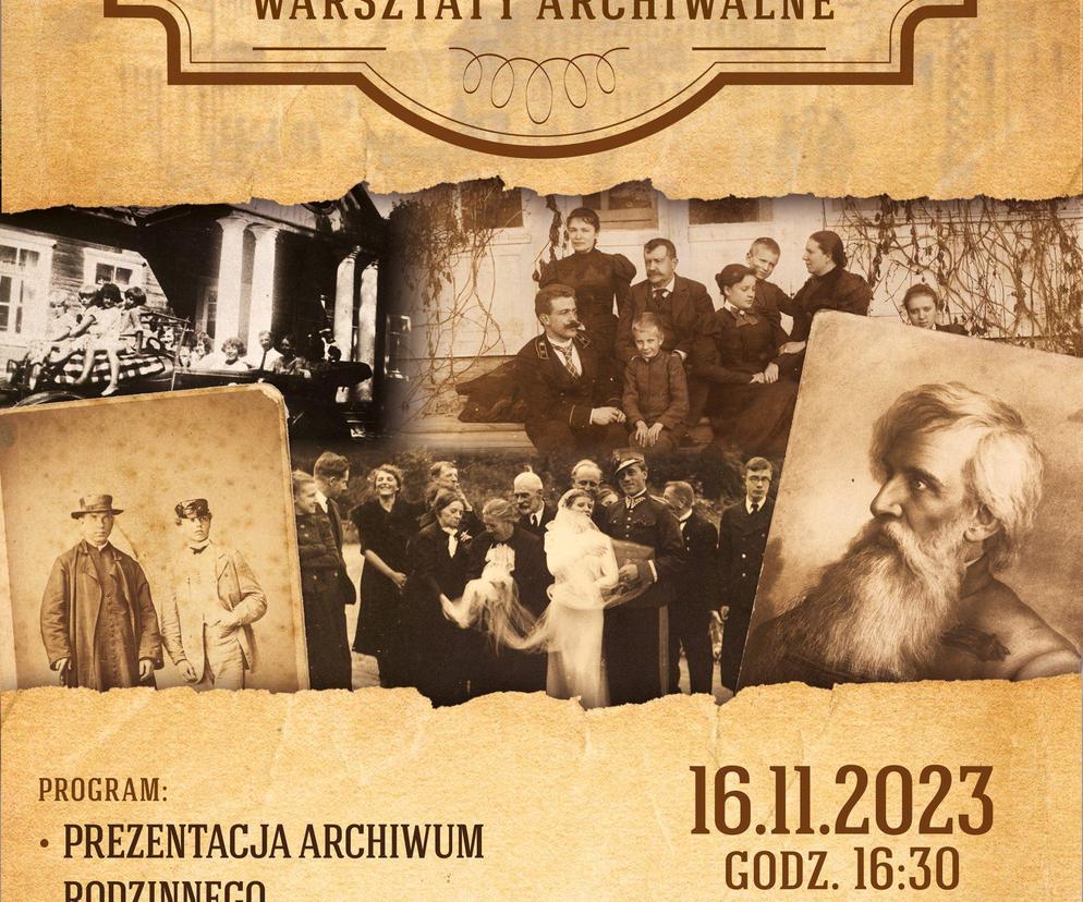 Warsztaty archiwalne Archiwa Rodzinne