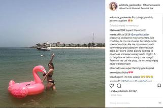 Wiktoria Gąsiewska na Instagramie