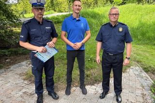 Konferencja prasowa dotycząca bezpieczeństwa 