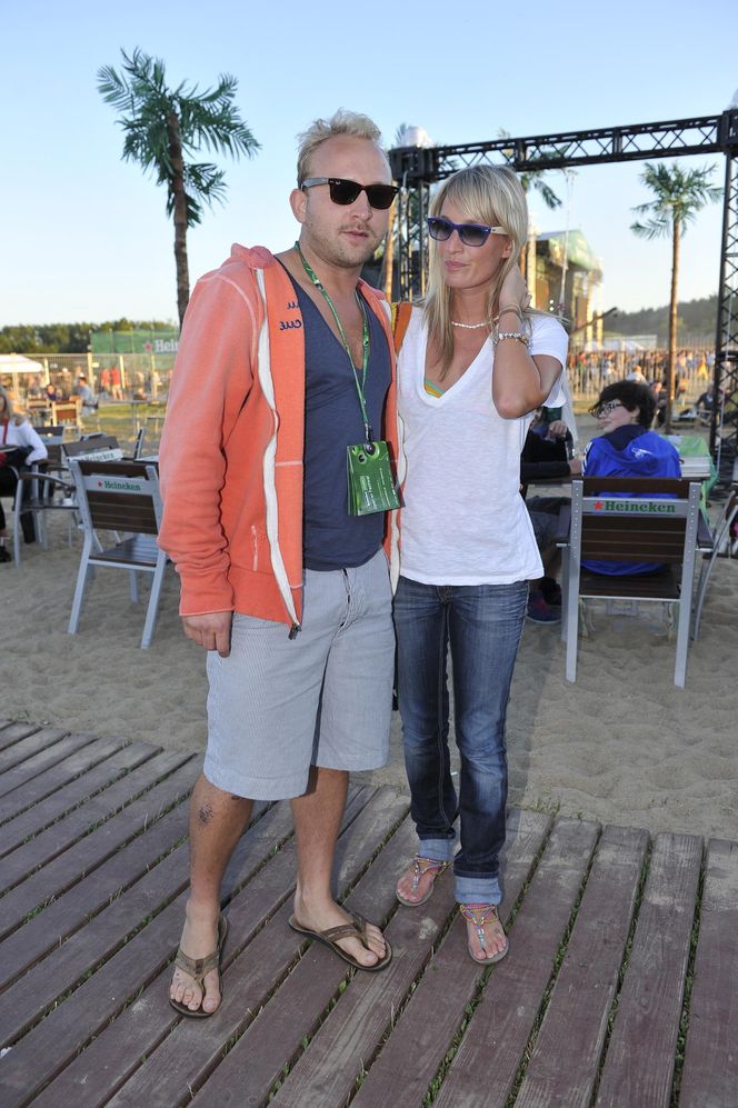 Kaja Środka i Borys Szyc