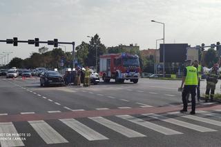 Zahamowała ze strachu i... zrobiło się domino