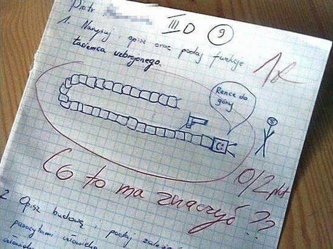 Nauczyciel płakał ze śmiechu jak sprawdzał. Te odpowiedzi z klasówek to HIT! [GALERIA]