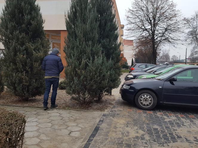 Parkingowy absurd na osiedlu Rejtana w Lesznie 