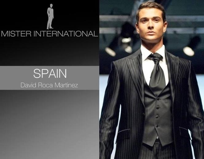 mister international/Hiszpania David Martinez