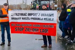 Protest rolników na Warmii i Mazurach. Setki ciągników blokują drogi [ZDJĘCIA]