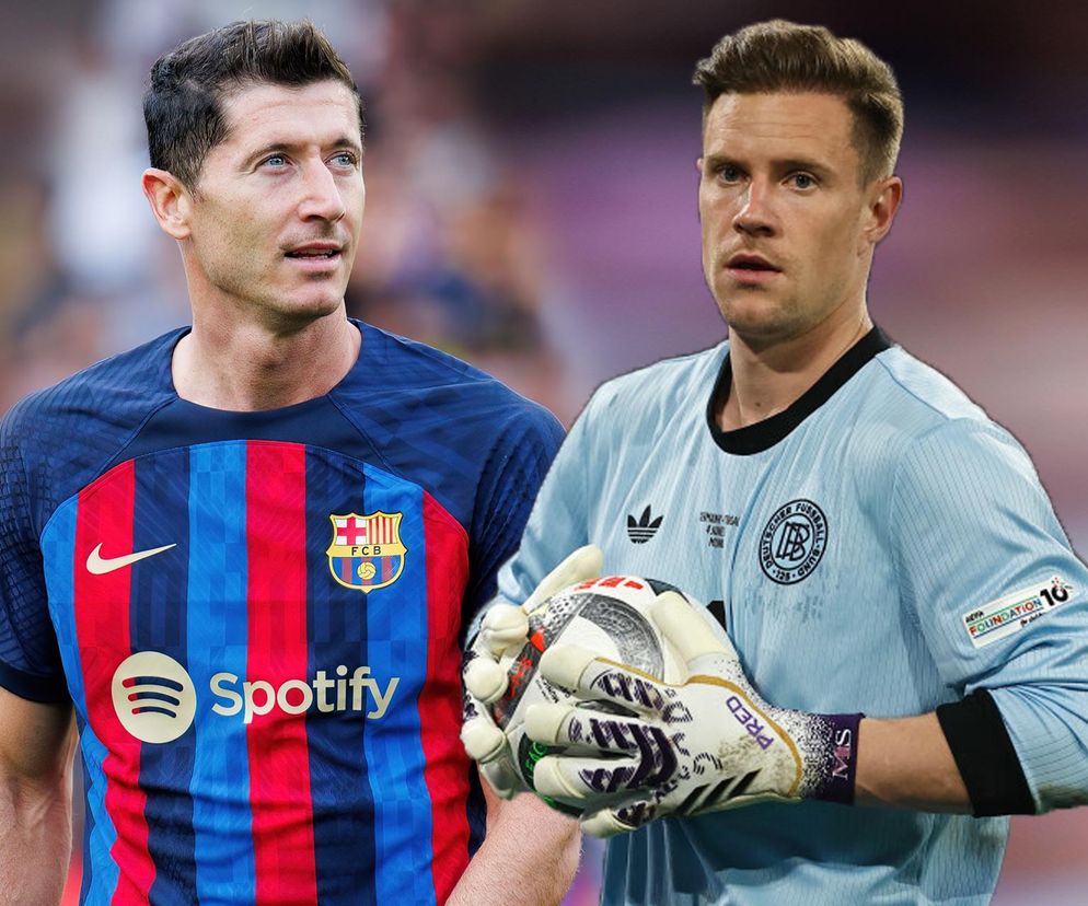 Robert Lewandowski,  Marc-Andre ter Stegen