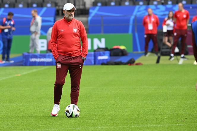 Ostatni trening reprezentacji Polski przed meczem z Austrią. Na stadionie Lewandowski i Dawidowicz 