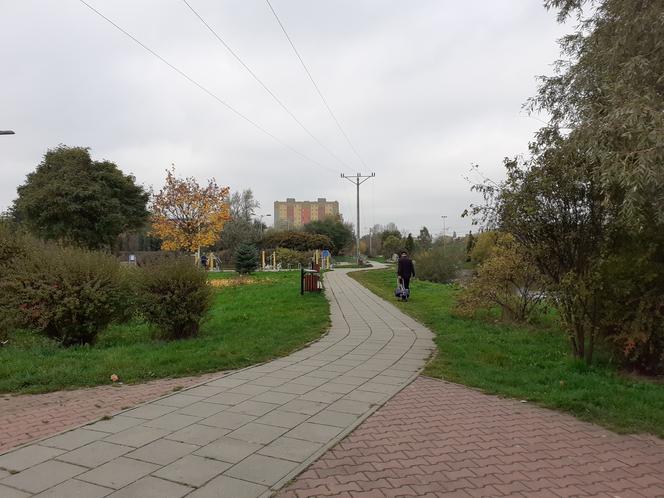 Park na Gołębiowie II przed modernizacją