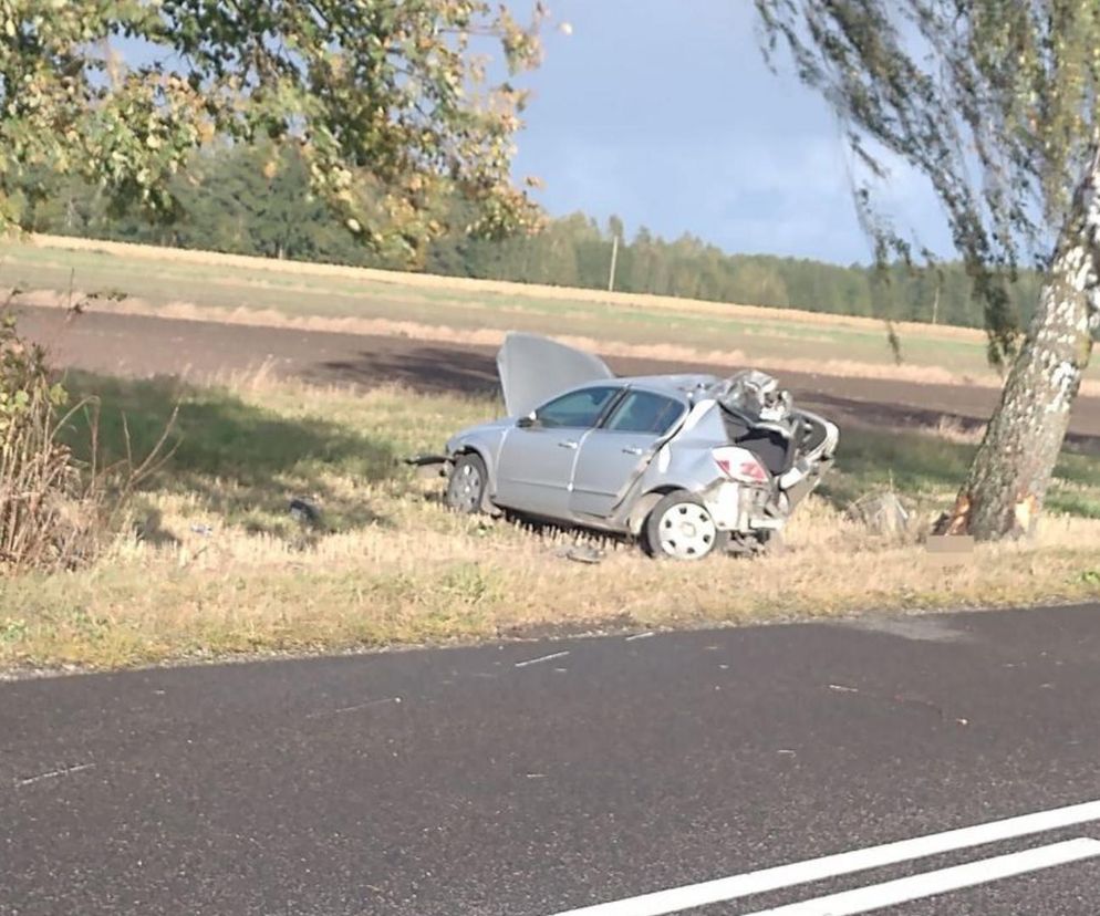 Tragedia na drodze w woj. lubelskim. Nie żyje 49-letnia kierująca