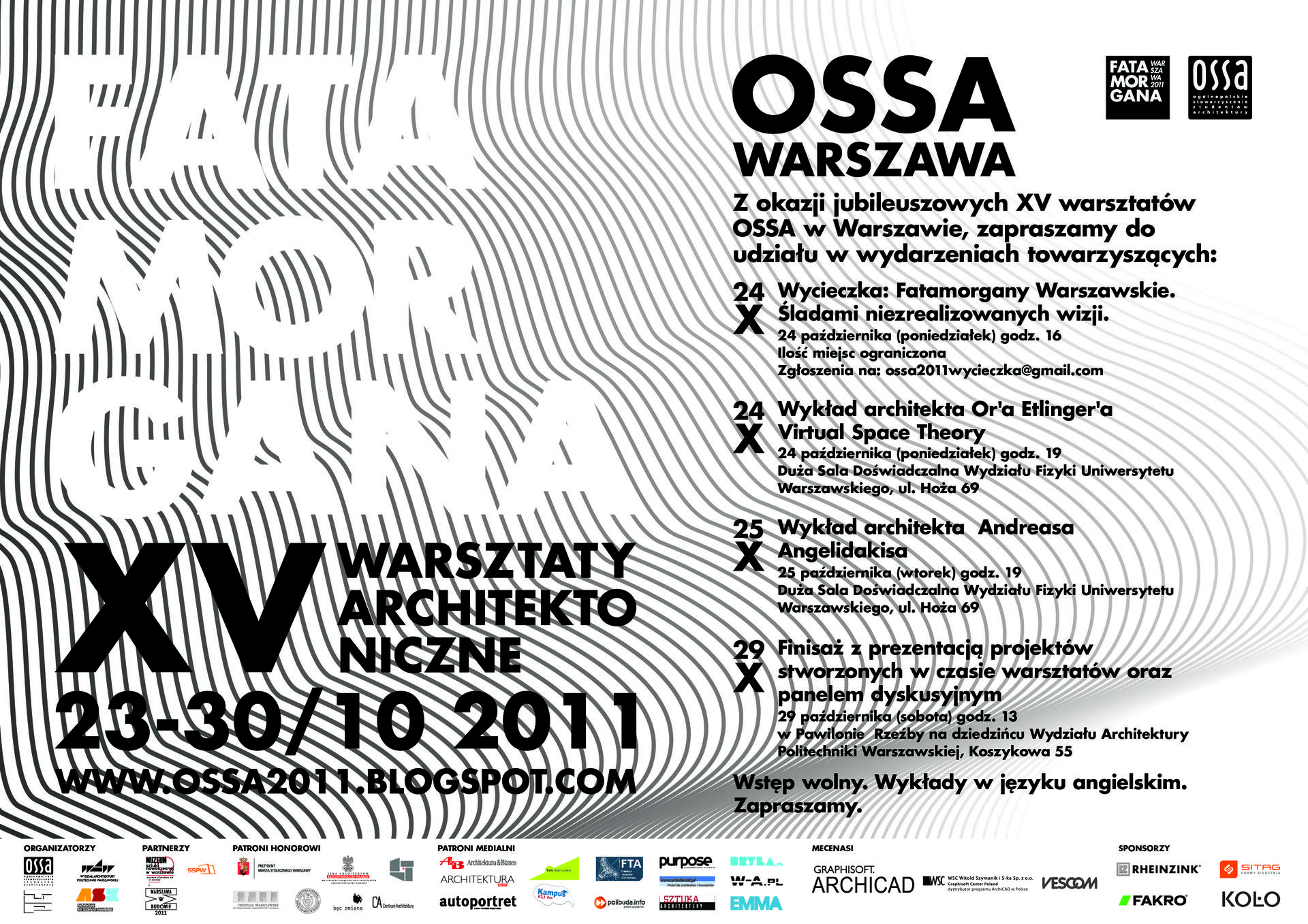 Warsztaty architektoniczne OSSA 2011