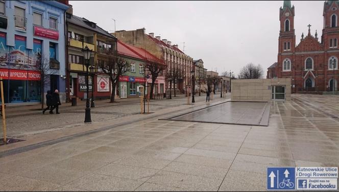 Tak wygląda rynek w Kutnie obecnie... 