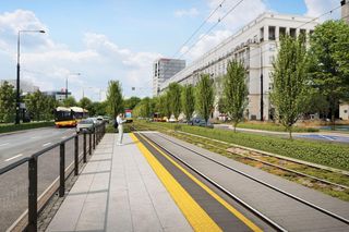 Tramwaj na Marszałkowskiej