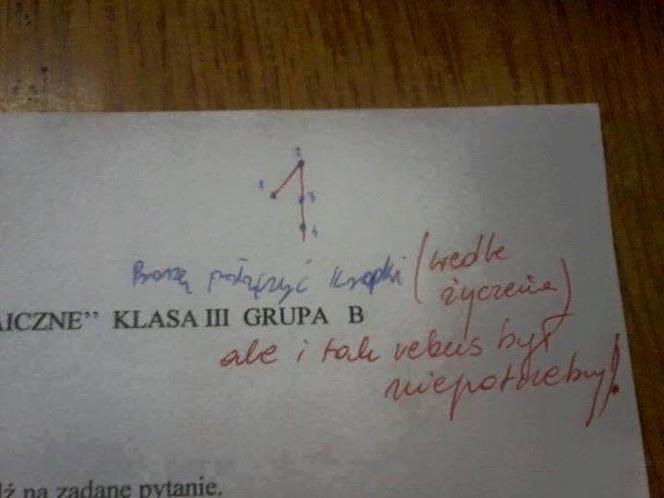 Hity z kartkówek i sprawdzianów! Teksty uczniów bawią do łez! 