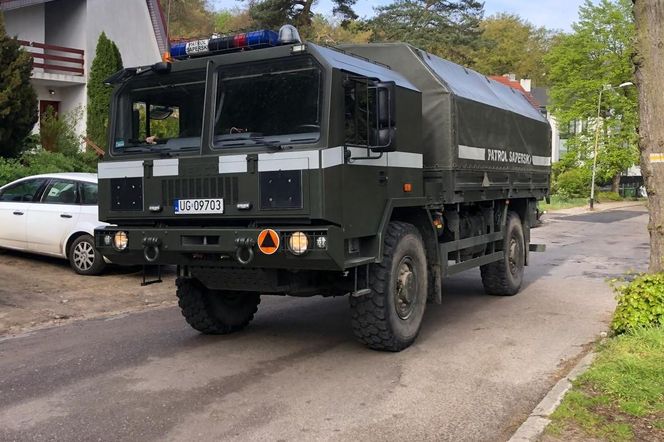 Znaleźli stukilogramową bombę. Droga wojewódzka zamknięta, ewakuacja mieszkańców