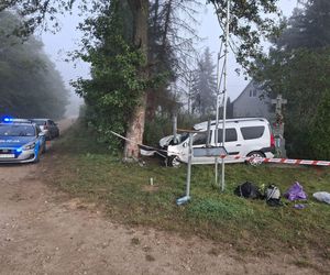 Wypadek pod Węgrowem 04.09.2025